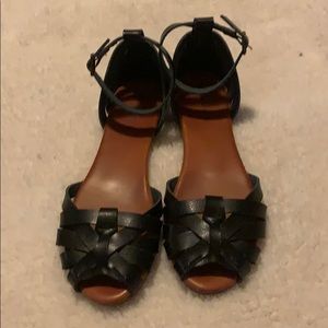 Black sandals